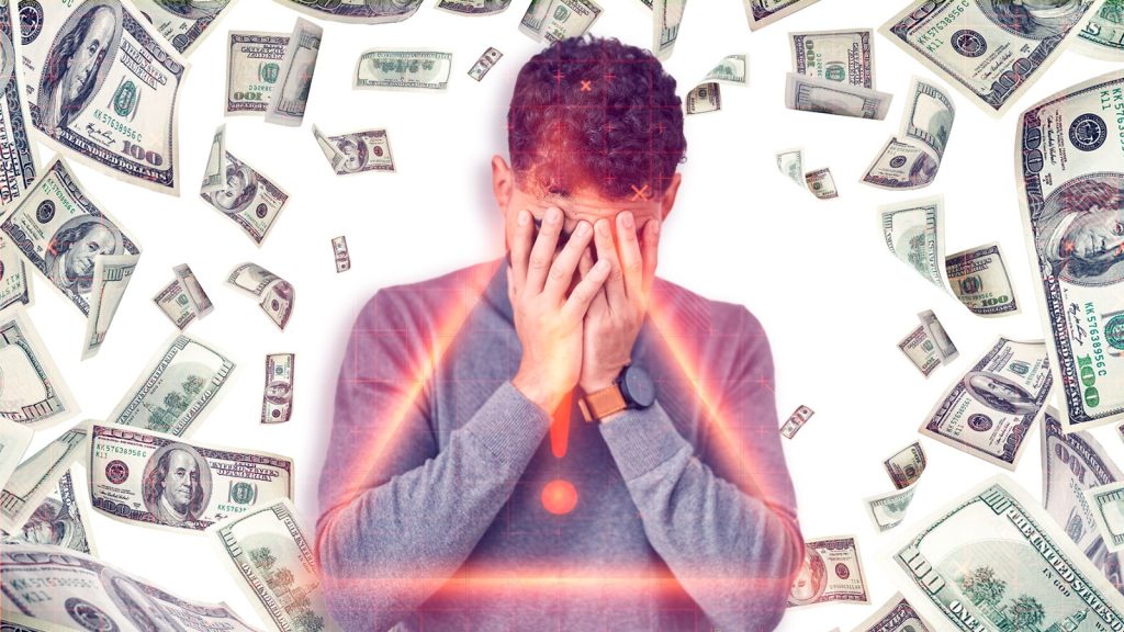El impacto del estrés financiero en la productividad y la salud mental