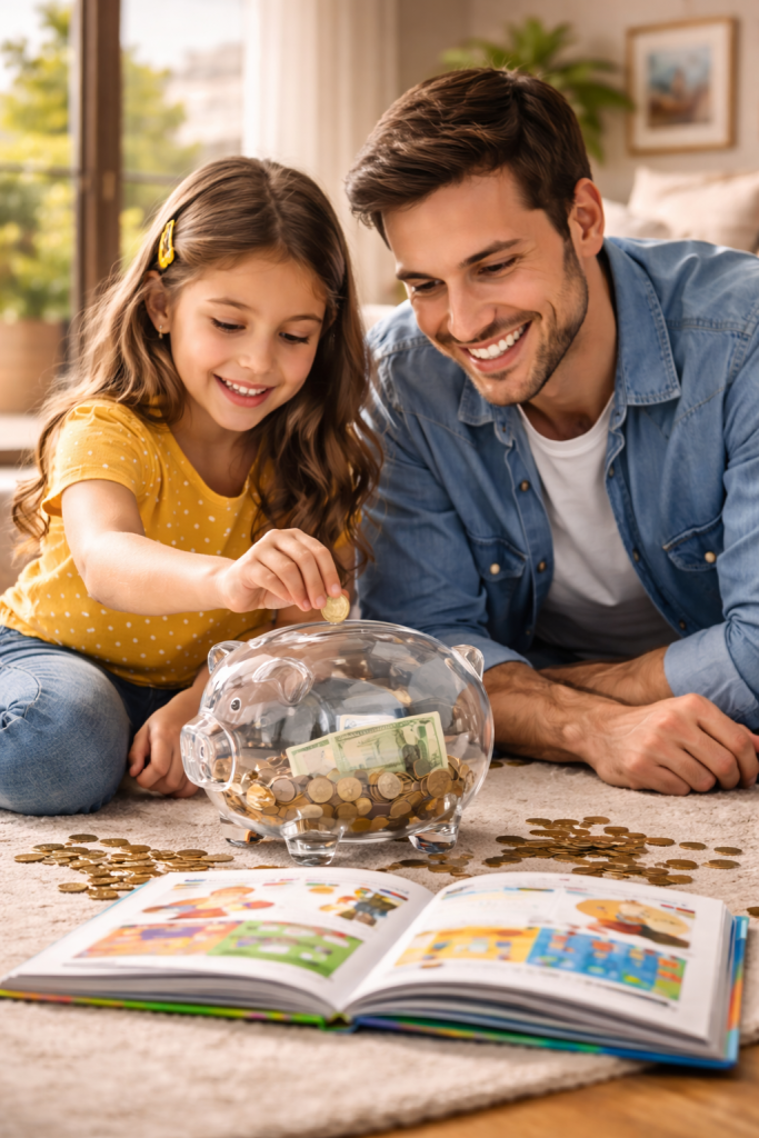 Educación Financiera para Niños en España: Guía para Padres 2026